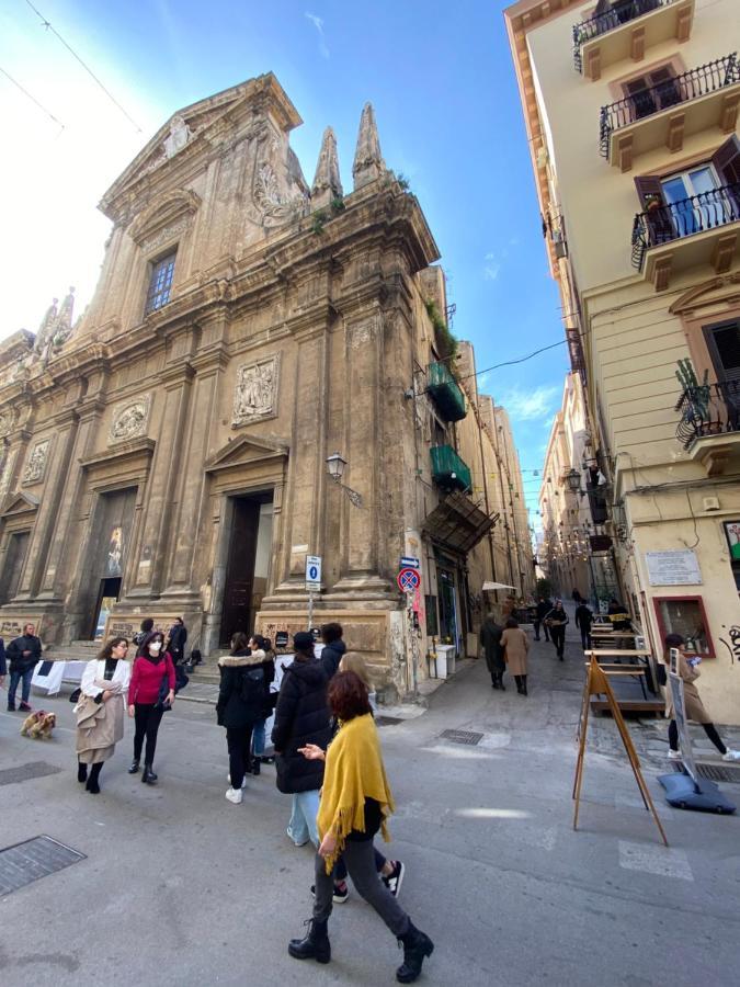 Appartamento In Centro Storico A Palermo Vicino La Cattedrale Luaran gambar